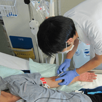 透析開始時の穿刺